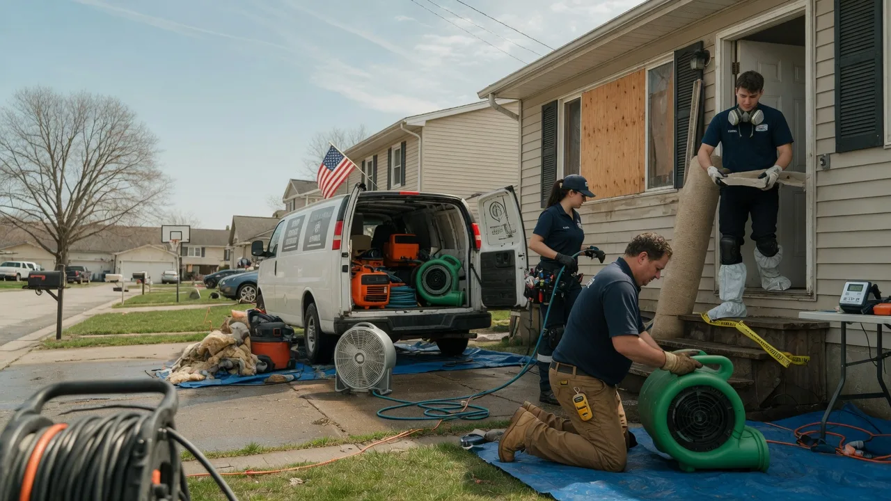 Water Damage Restoration in Johnstown, OH near me